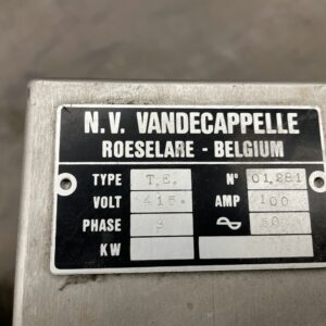 old Control Panel  T.E