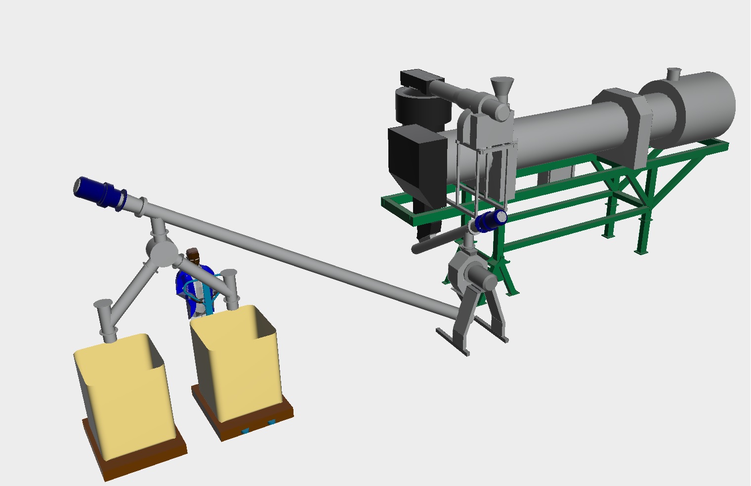 Eggshell Milling&Filling station