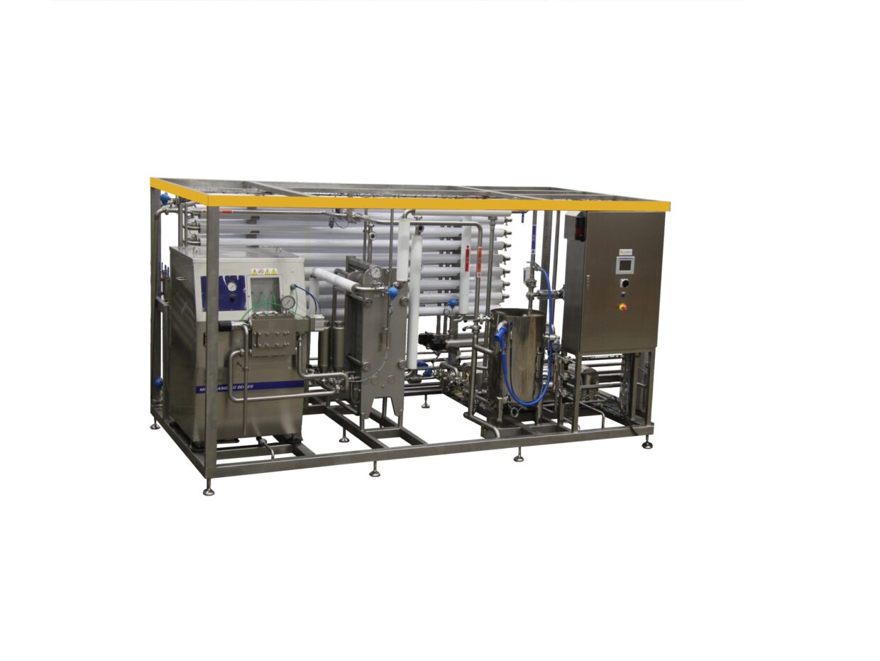 Plate pasteurizer_1000lph