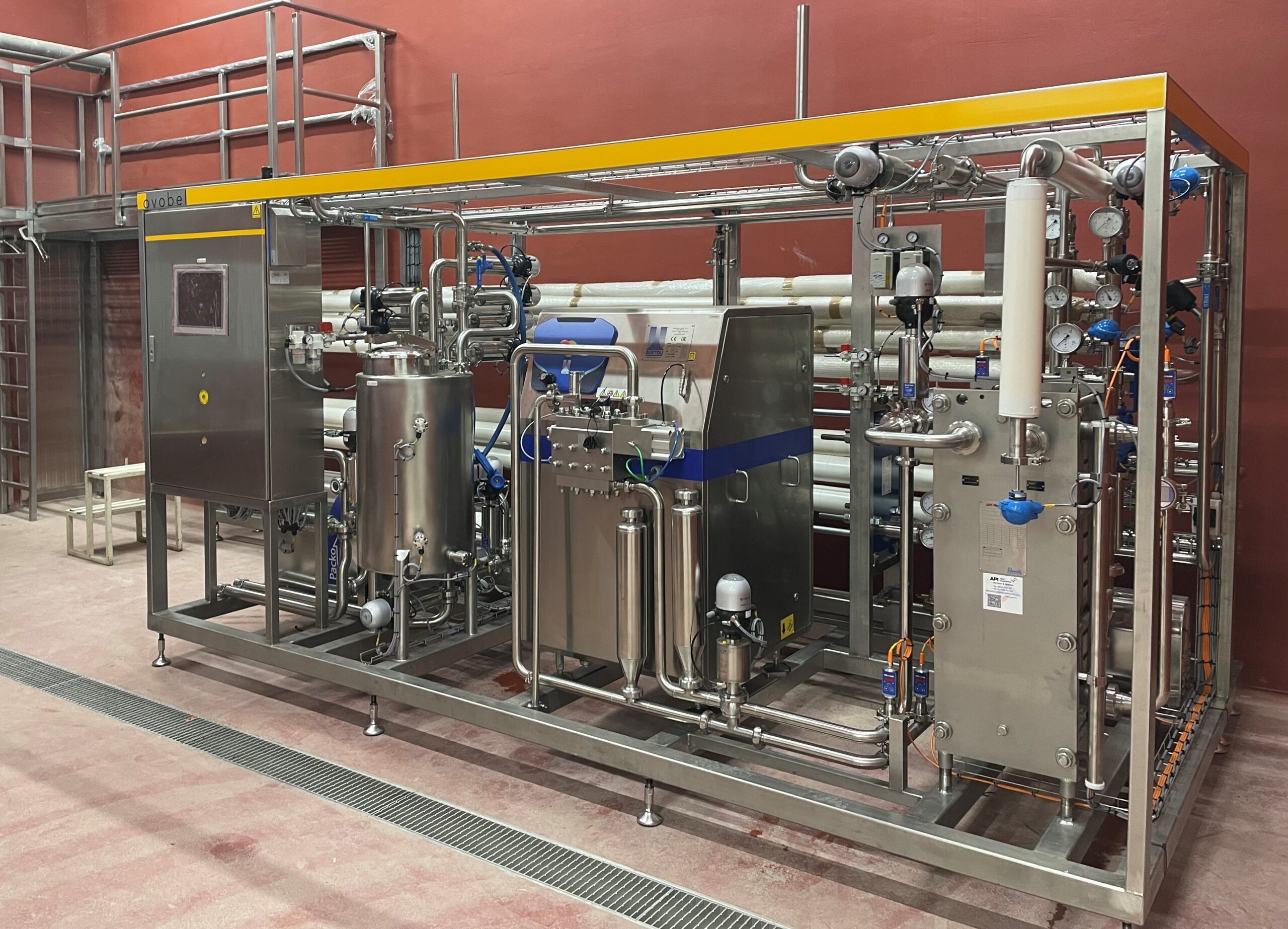 Plate pasteurizer_1000lph_2